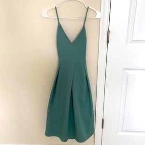 Elia Cher- Small Green Dress